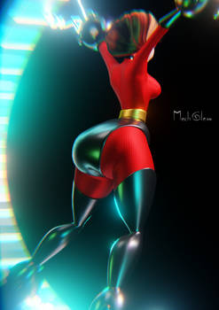 Elastigirl captured