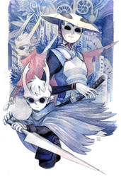 [gijinka] Hollow Knight