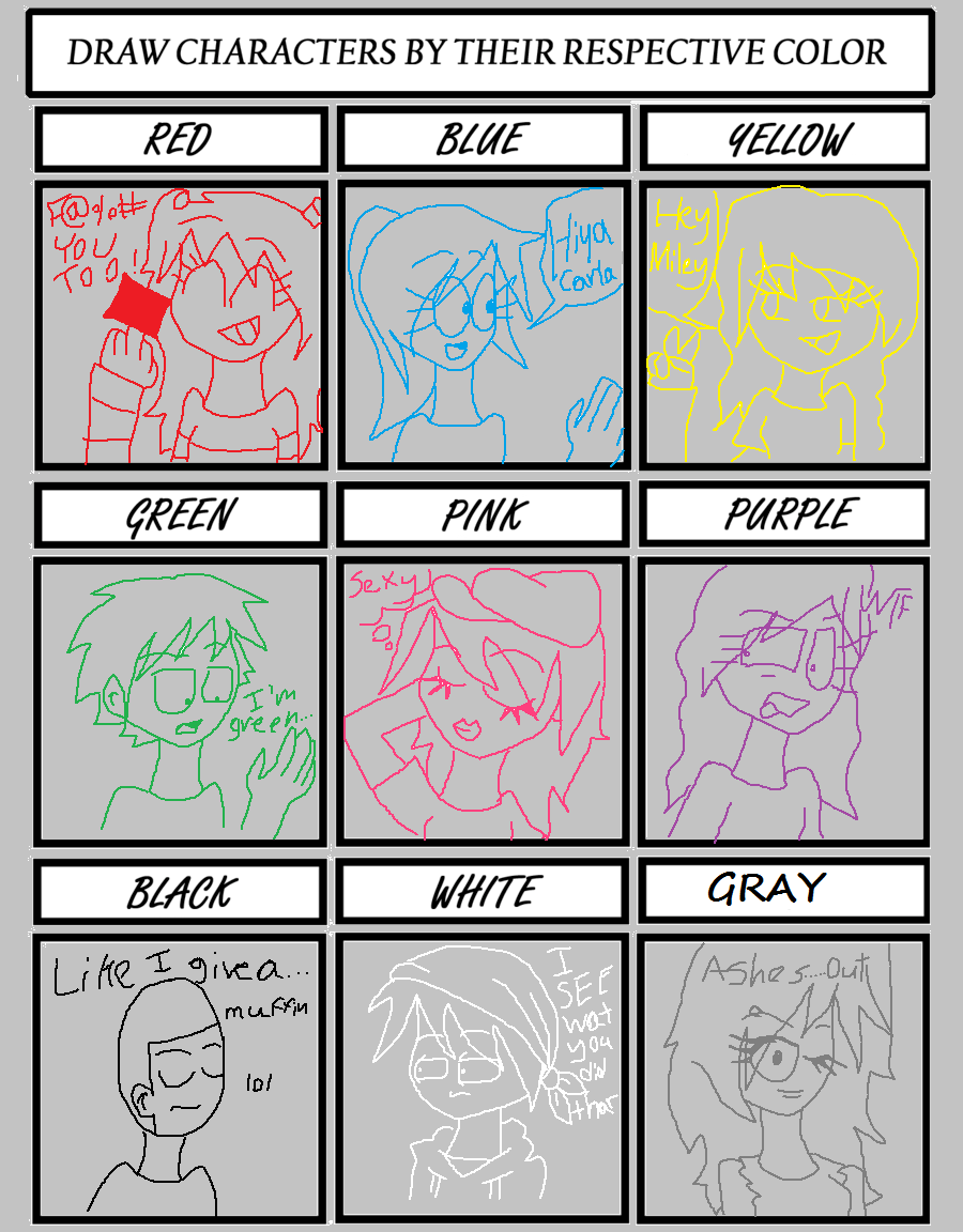 Colour Meme by casetrippy on DeviantArt