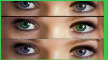 How to change eyes color easily :)