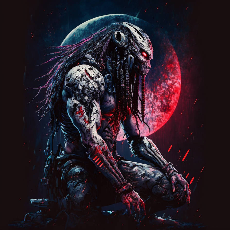 Wounded Yautja by serbiandude on DeviantArt