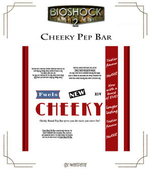 Cheeky Brand Pep Bar Label