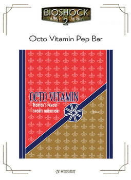 Octo Vitamin Pep Bar Label