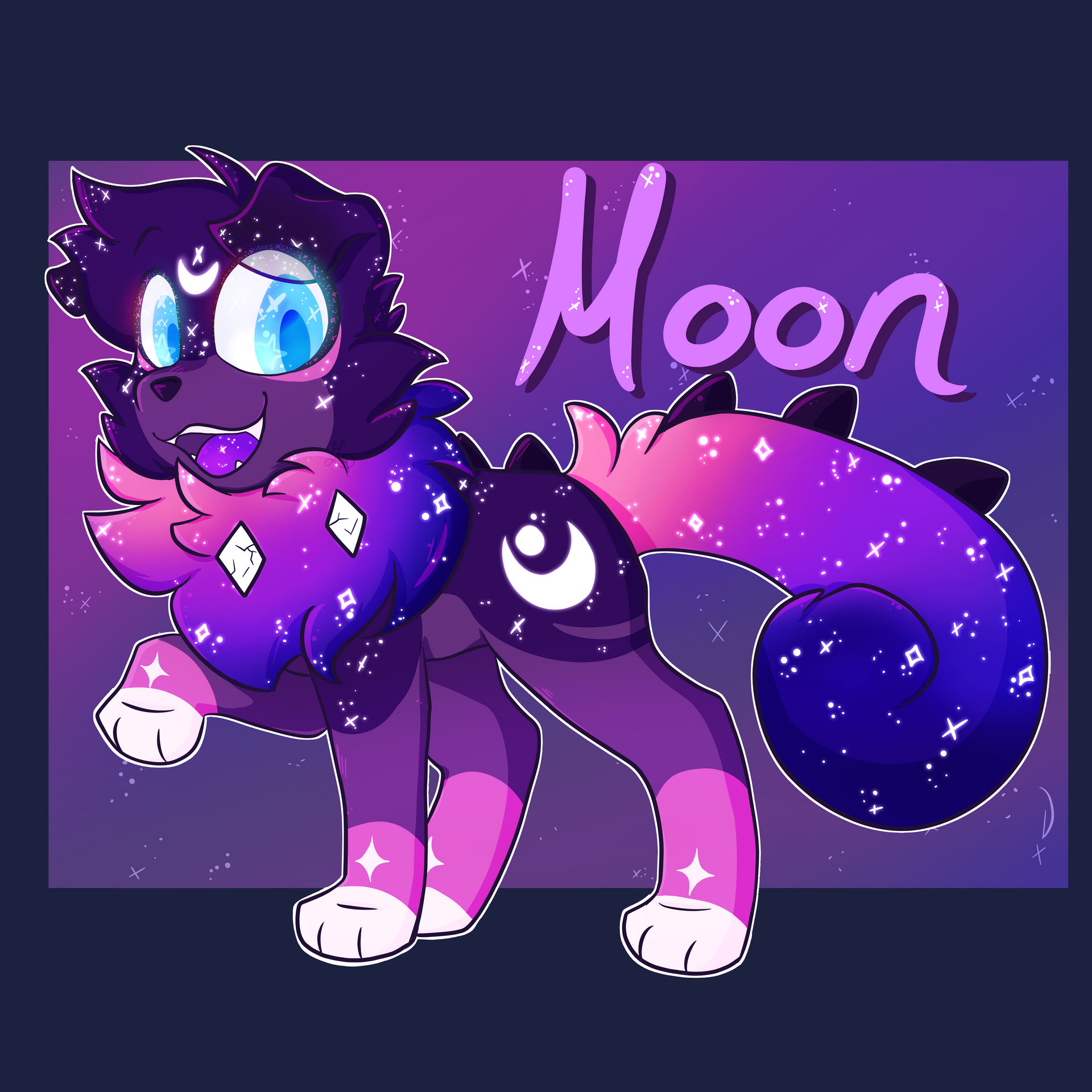 Moon The Mythical Rockruff by Jack0boii on DeviantArt