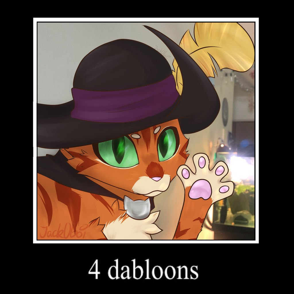 Dabloons Cat Sticker 4 Dabloons by Jack0boii on DeviantArt