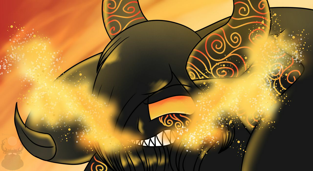 Fiery Rage by TheWolfOnTheMoon on DeviantArt