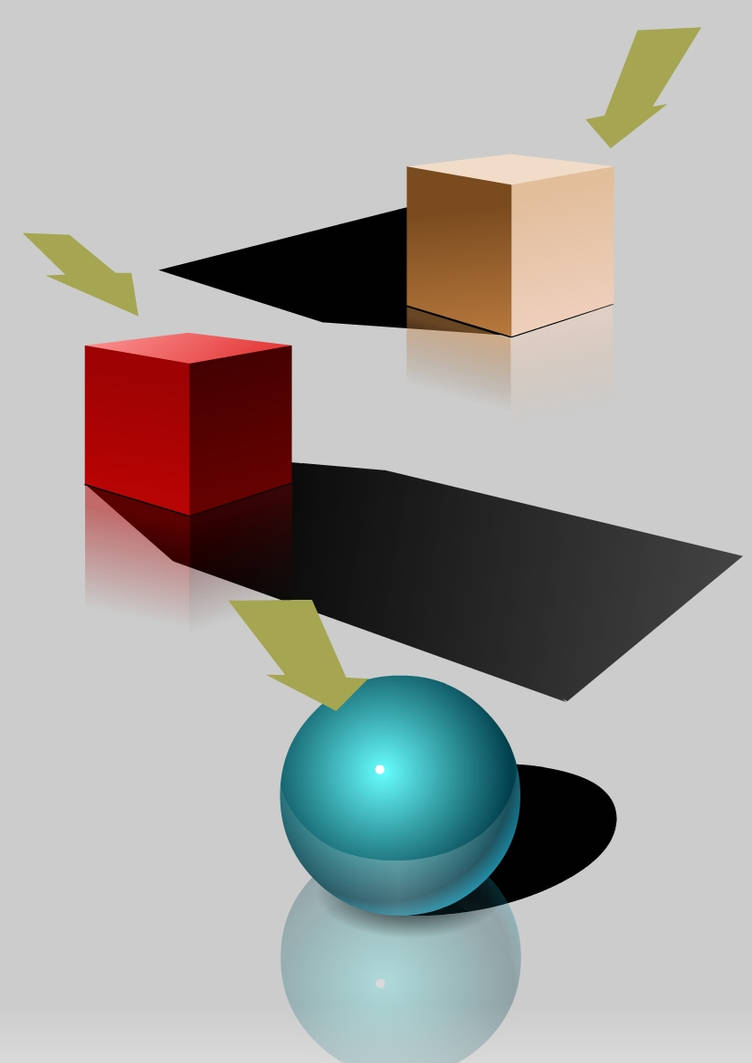 Cubes And Sphere by Frawnimation on DeviantArt