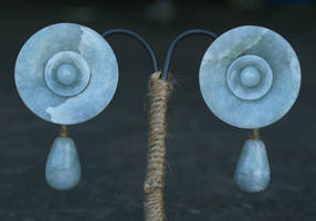 Maya Jadeite Ear Flare Repro