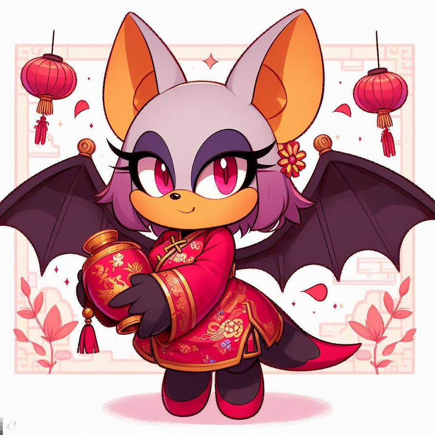 Chinese Rouge by Glitchyart11 on DeviantArt
