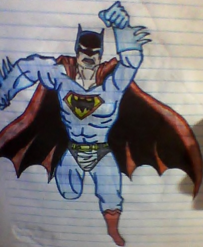 superman batman fusion by Silentrodrigo on DeviantArt