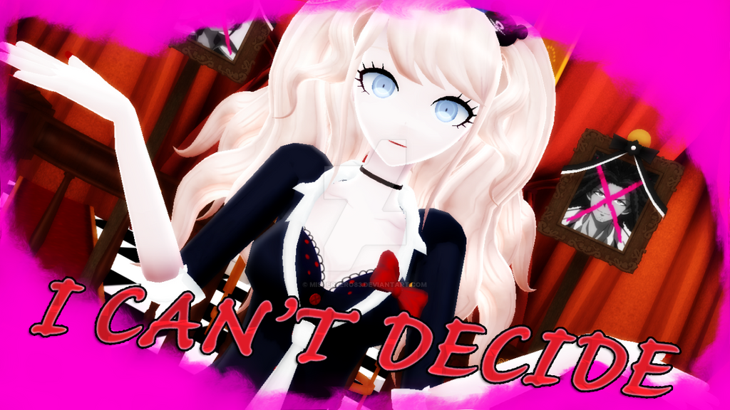 Junko Enoshima Can't Decide (Video Link Included) by MisterZero83 on