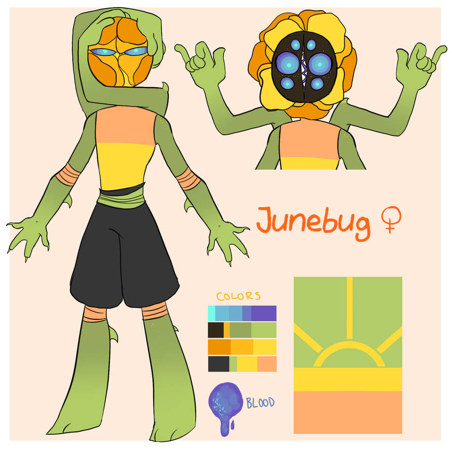 Xmacro Junebug Junebug Reference Sheet by BetaEm on DeviantArt