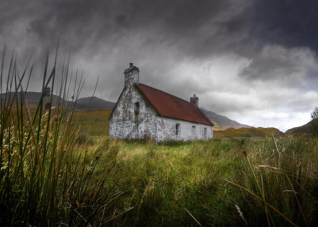 along the river affric