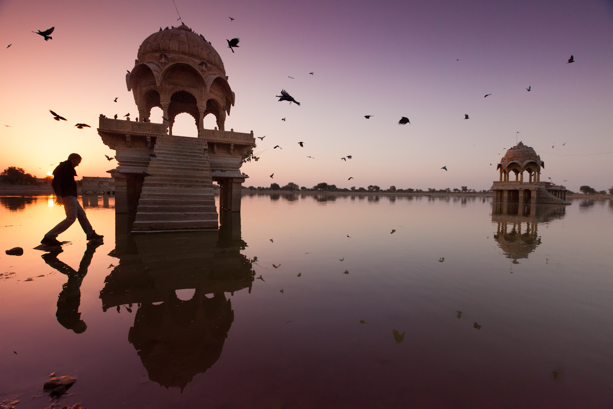 On Gadisar lake