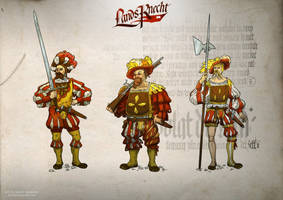 Landsknecht Concept Art #1