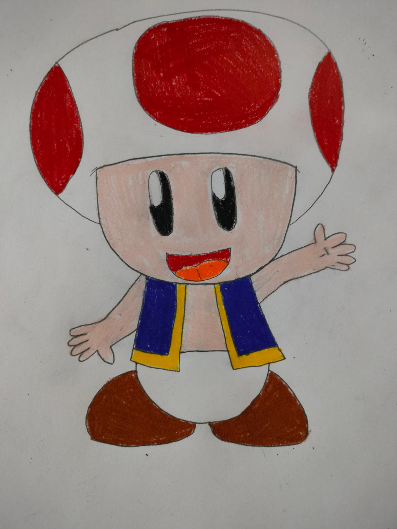 Toad by jamesthecartoonist on DeviantArt