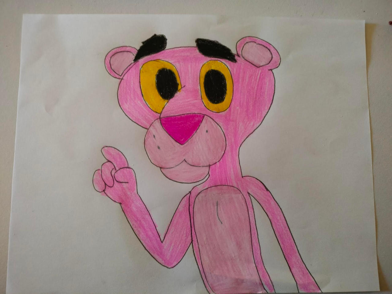 Pink Panther by jamesthecartoonist on DeviantArt