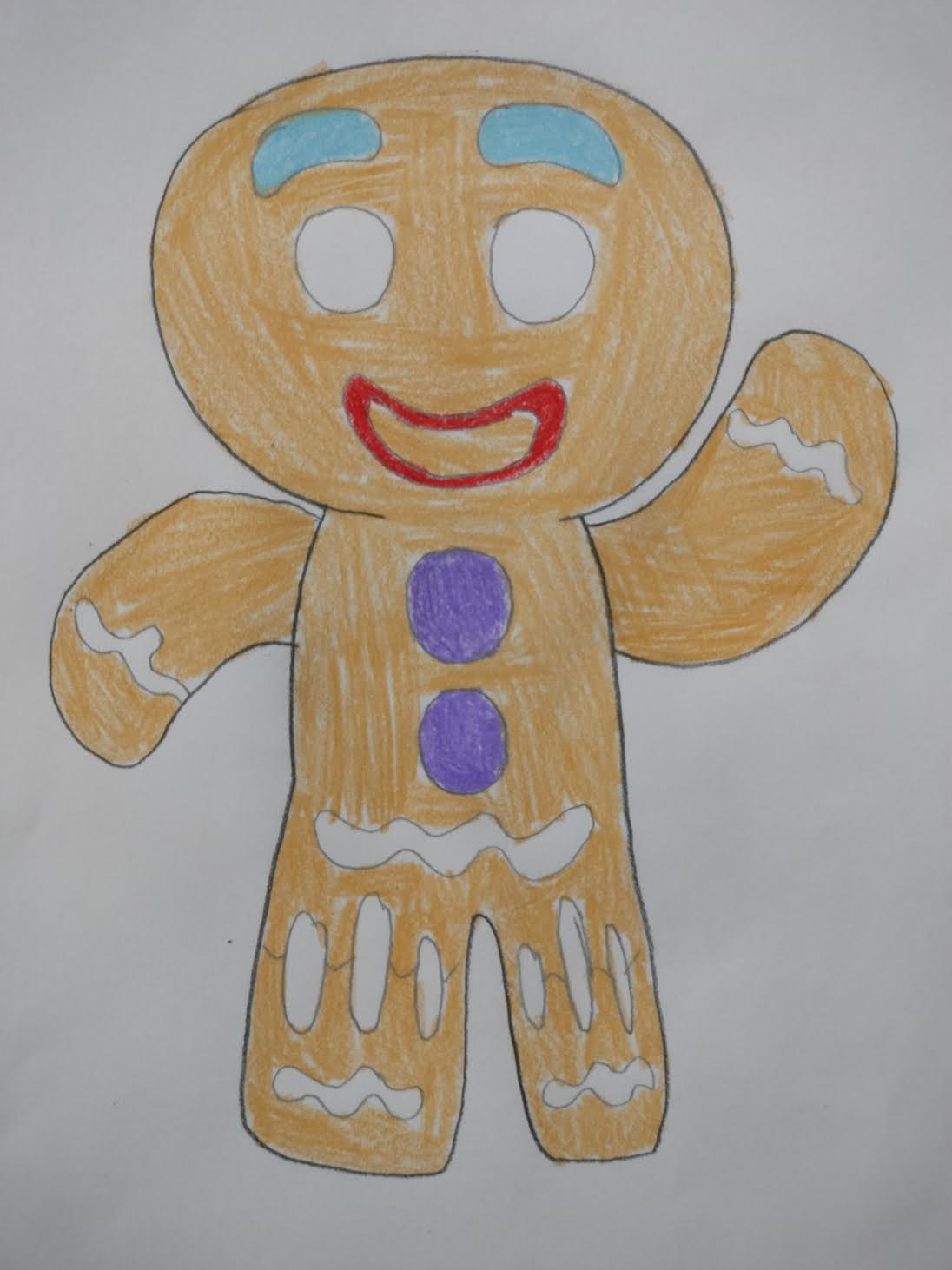 Gingerbread Man by jamesthecartoonist on DeviantArt