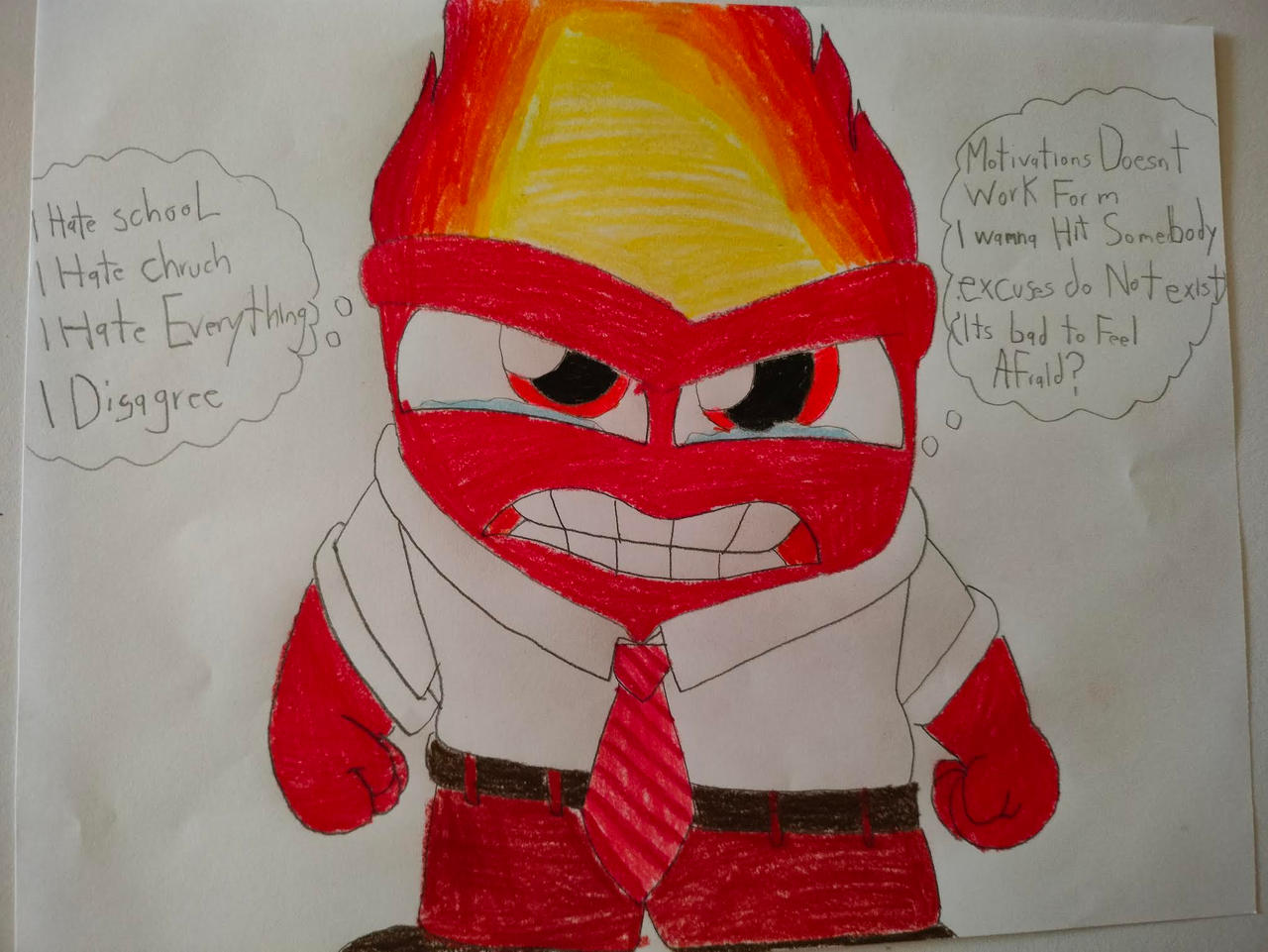 Enchantingly Angry Anger Angry In Troubles by jamesthecartoonist on DeviantArt