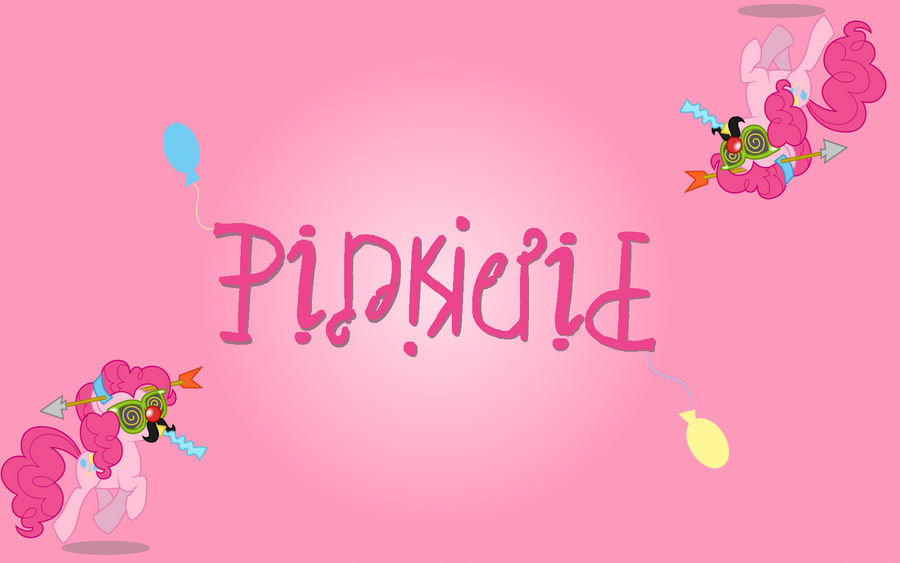 Pinkie Pie Ambigram Wallpaper