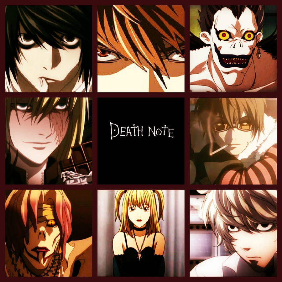 Deathnote Collage by PufferfishCat on DeviantArt
