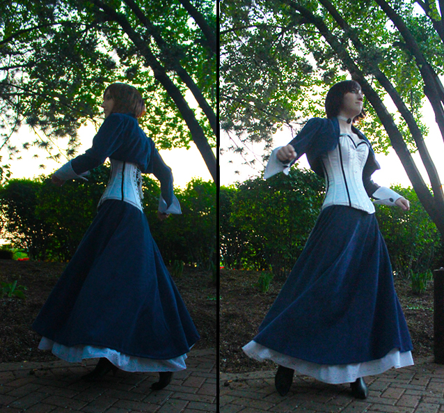 BioShock Infinite Elizabeth Cosplay Costume