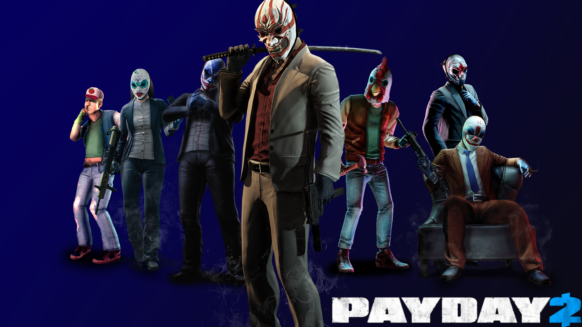 All the payday 2 masks фото 97