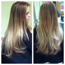 Aveda Balayage highlight