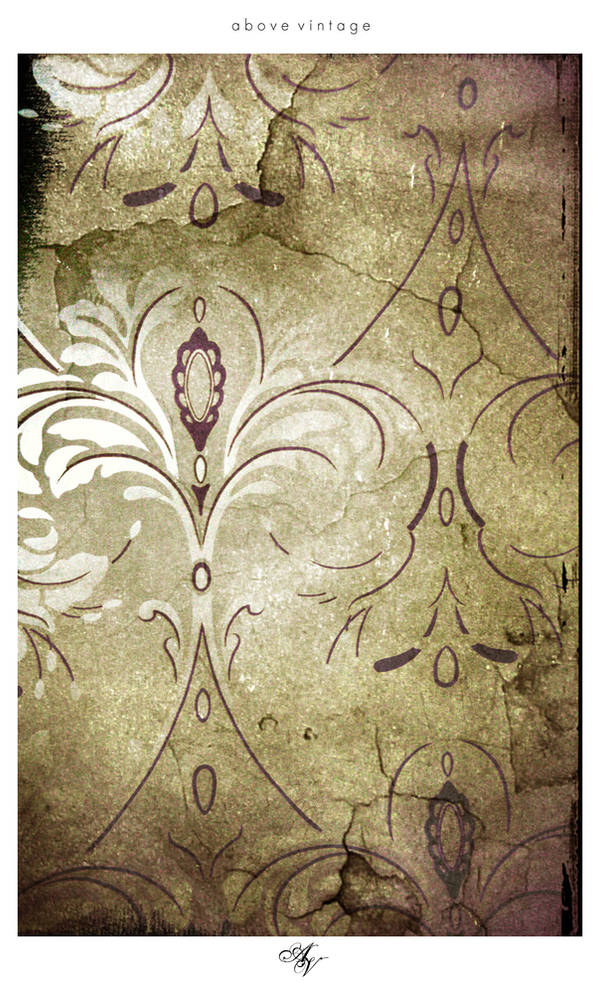 Cracked Wallpaper by AboveVintage