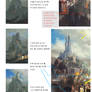 Castle drawing process