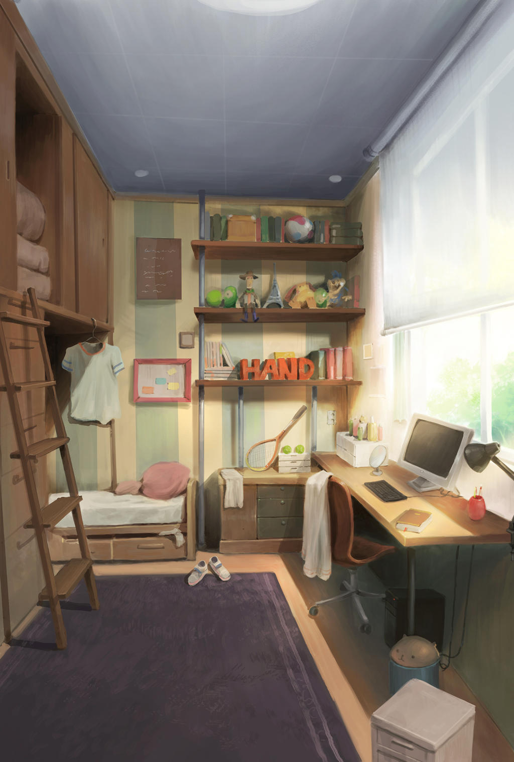 room by artcobain on DeviantArt