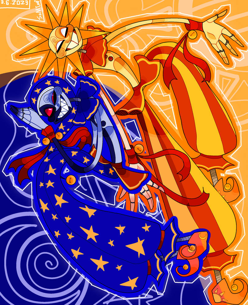 Deviantart Sun Wheel Sun and Moon by cfrjjfrmjirfmvjiffnv on DeviantArt