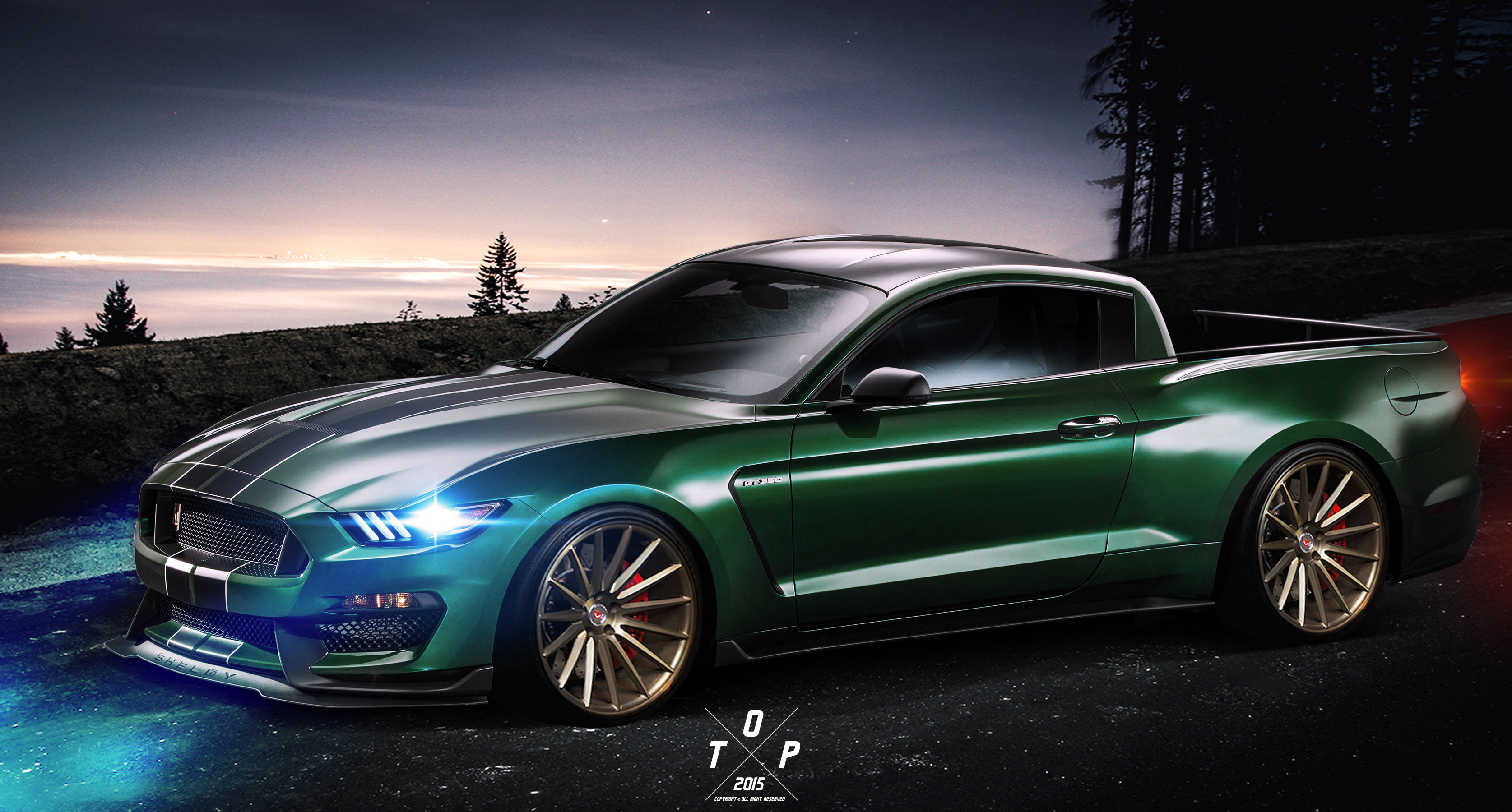 Ford Mustang UTE by TOPvt on DeviantArt
