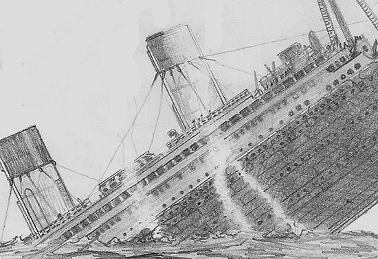 Titanic sinking