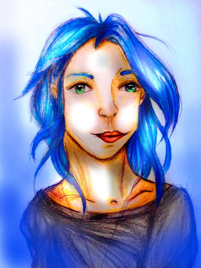 Destiny blue (fanart) by sachiko86 on DeviantArt