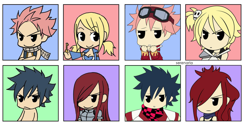 Chibis Fairy Tail Photosho By Serenarla On DeviantArt chibis-fairy-tail-photosho-by-serenarla-on-deviantart