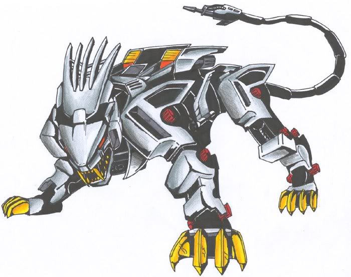 OLD A$$ Liger Zero pic I drew LONG time ago