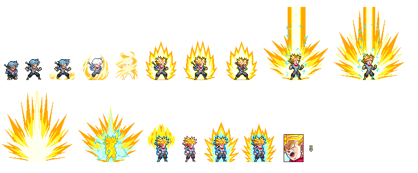 Super Saiyan Rage Trunks Transformation - ULSW by SonGoku0911 on DeviantArt