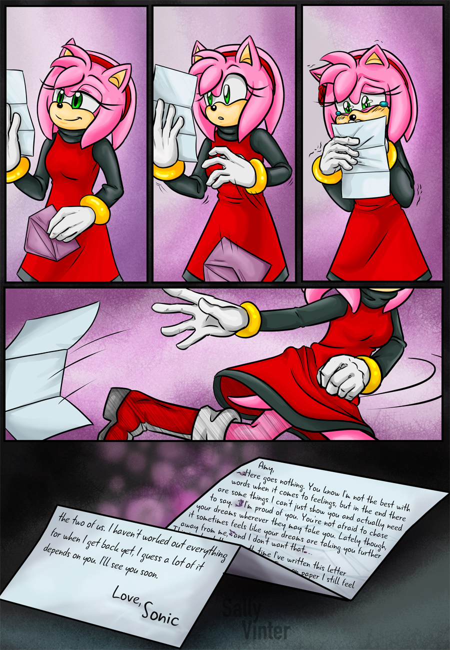 Sonic Movie Comic: A Cake For Amy Rose (2/3) by Jame5rheneaZ on DeviantArt