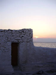 Sunset in Santorini