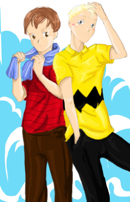 Linus Simpson charlie brown n linus by motoko-chan200 on DeviantArt