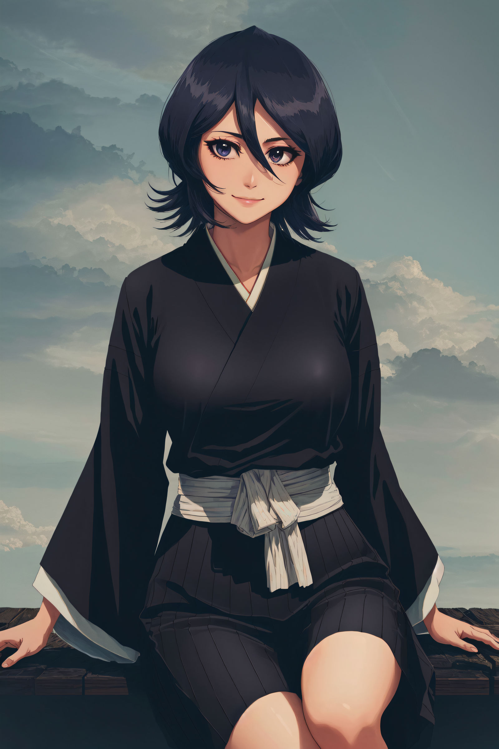 Rukia by Dantegonist on DeviantArt