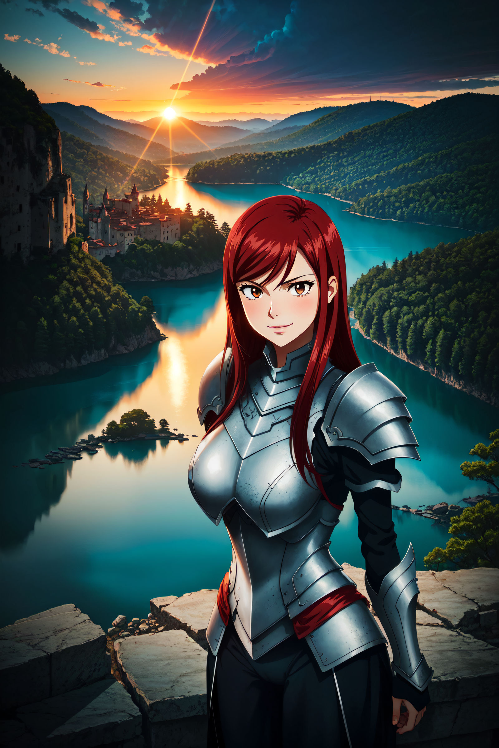 Erza Scarlet by Dantegonist on DeviantArt
