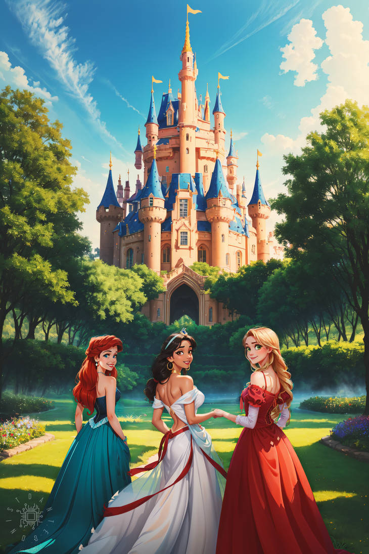 Disney Princess by Dantegonist on DeviantArt