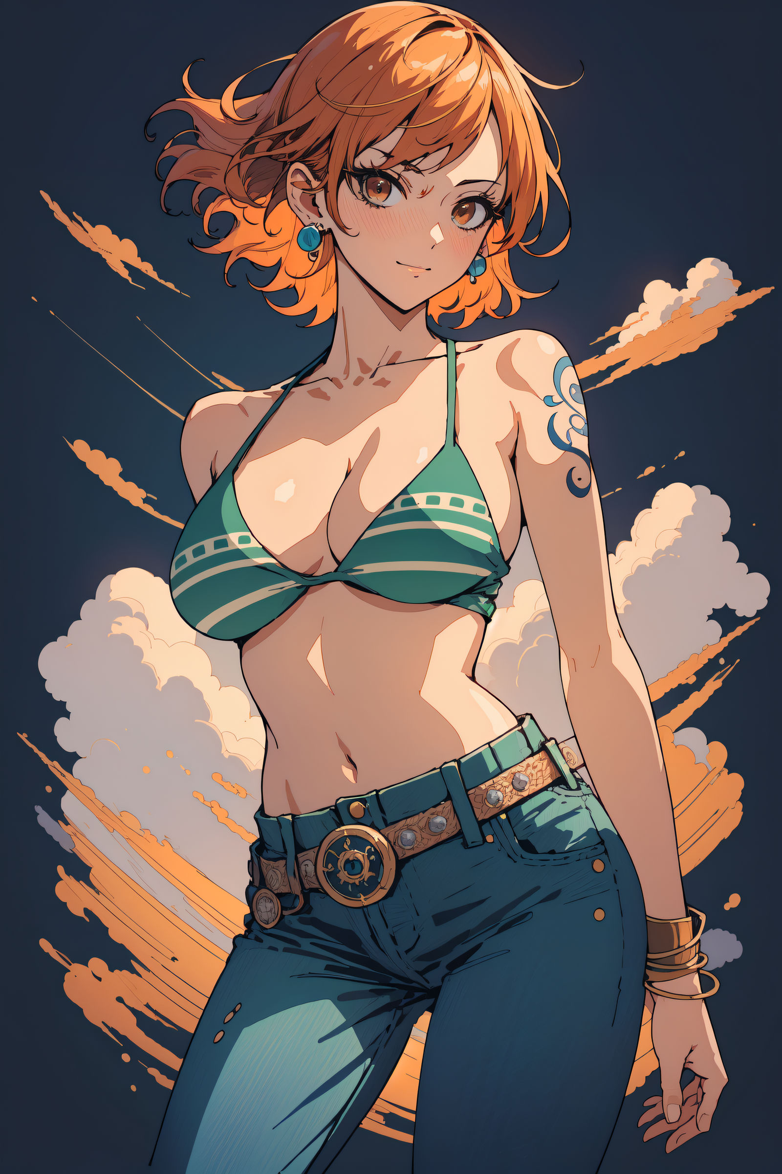 Nami (One Piece) by Dantegonist on DeviantArt