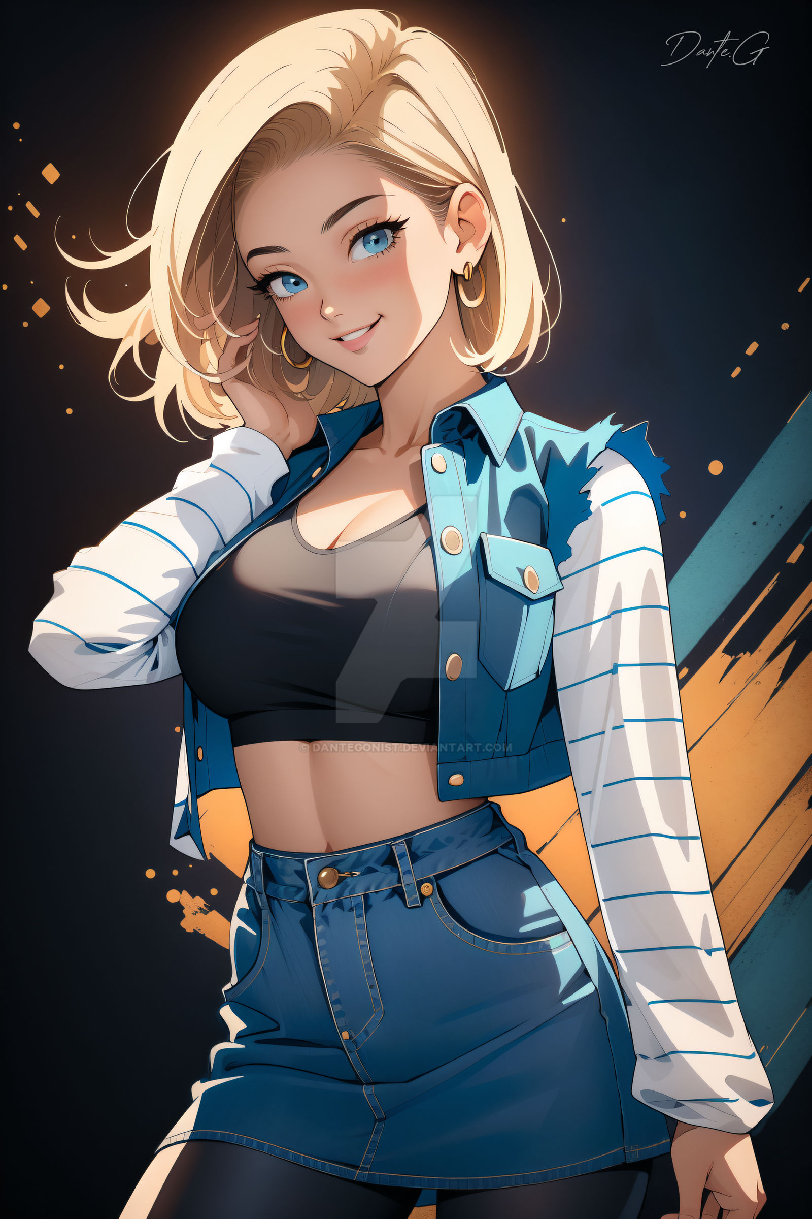 Android 18 Rr Android 18 by Dantegonist on DeviantArt
