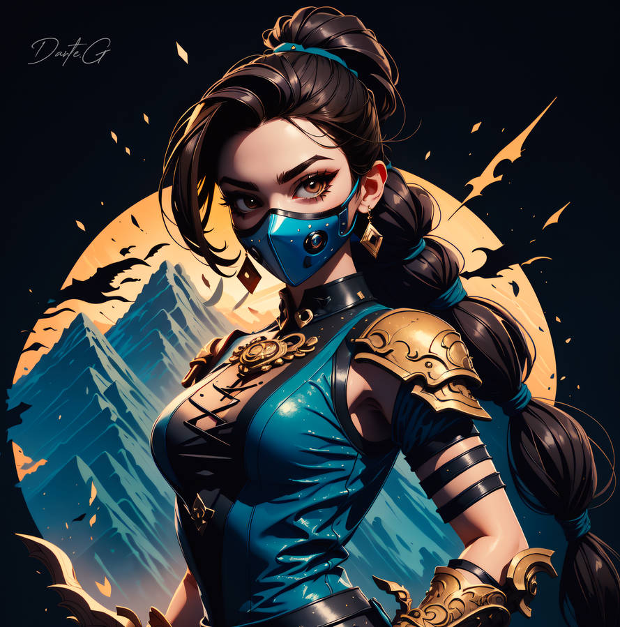 Kitana (Mortal Kombat) by Dantegonist on DeviantArt