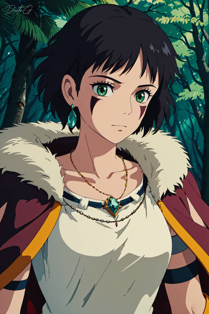 Princess Mononoke by Dantegonist on DeviantArt