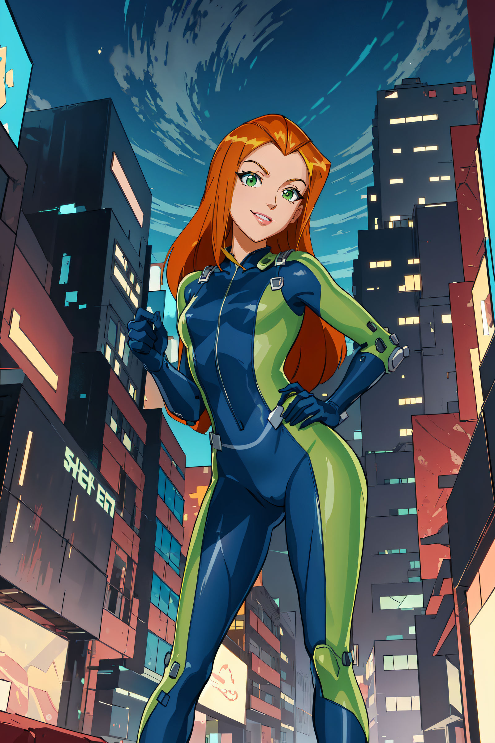 Sam Totally Spies By Dantegonist On Deviantart 