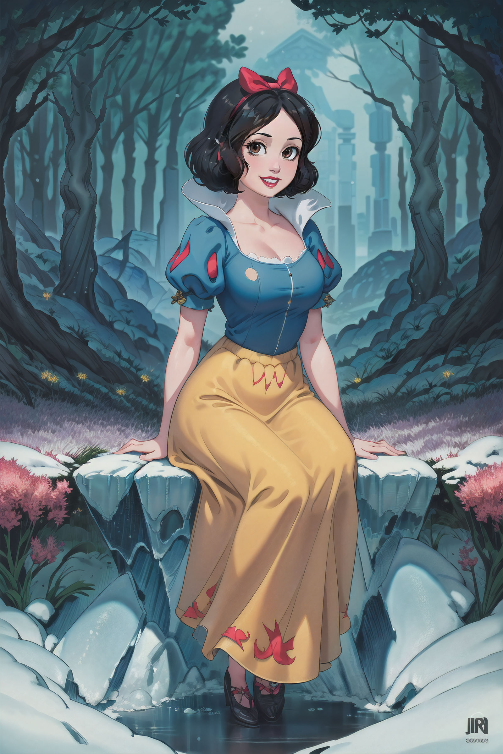 Deviantart Snow Snow White by Dantegonist on DeviantArt